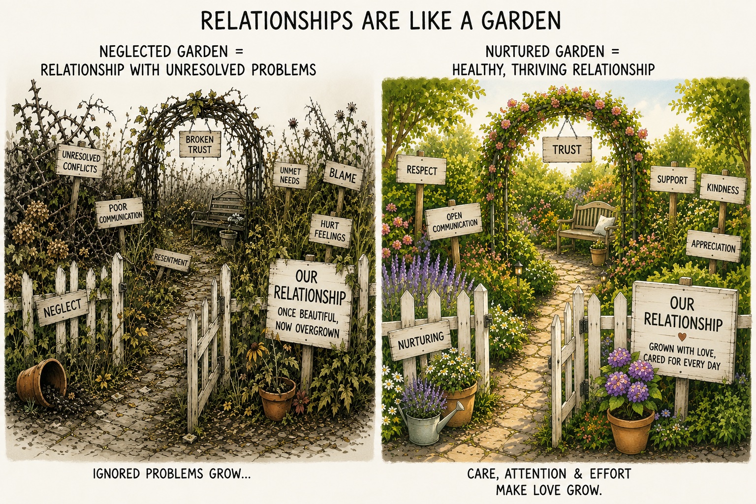 Relationships Are Like a Garden